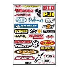 Gogo A4 30 Parça Sticker A4-015