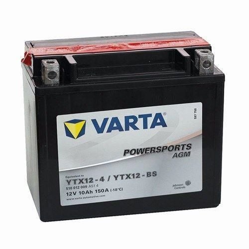 Varta YTX12-BS 12V10AH Motosiklet Aküsü