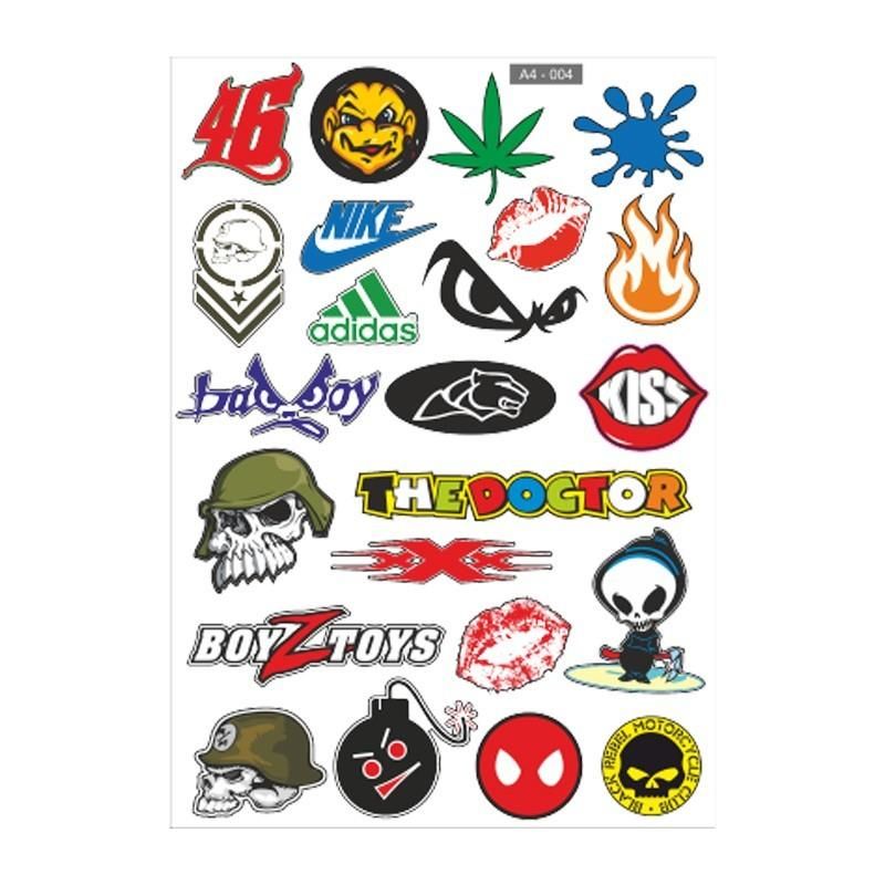 Gogo A4 23 Parça Sticker