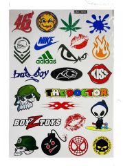 Gogo A4 23 Parça Sticker