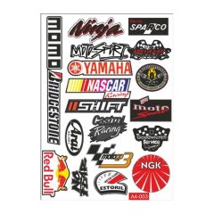 Gogo A4 20 Parça Sticker