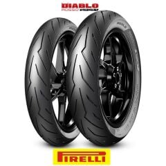 Pirelli Set 100/80-17 ve 130/70-17 Diablo Rosso Sport Ön Arka Takım