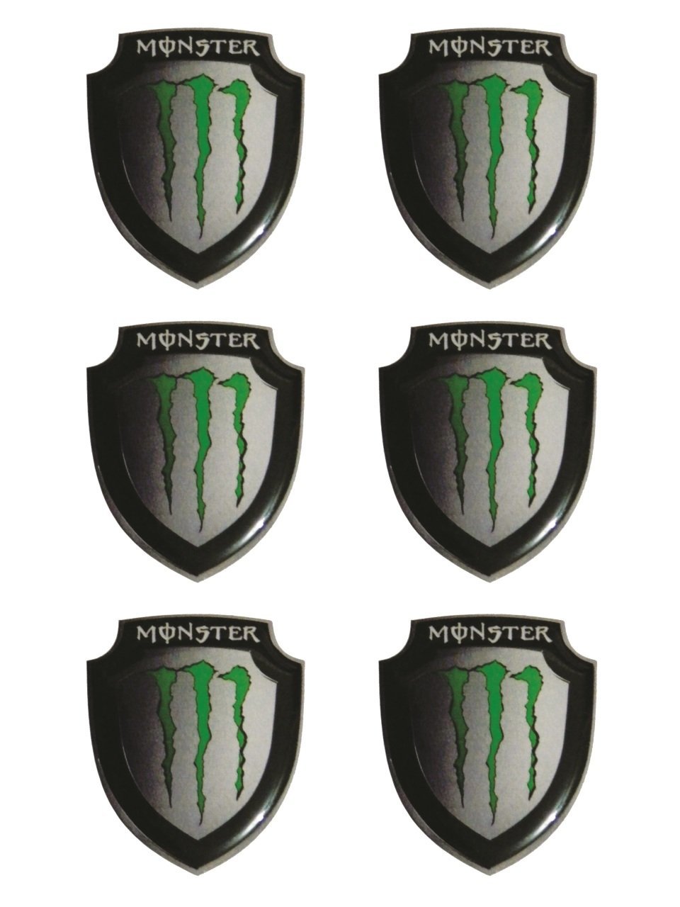MTS Monster Tıtan D-15 6'lı Sticker