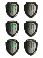 MTS Monster Tıtan D-15 6'lı Sticker