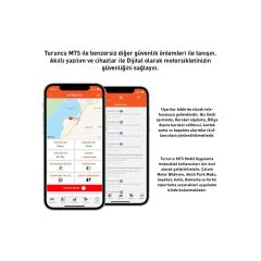 Turuncu Motosiklet Takip Cihazı Hat Dahil 24 Aylık Ücretsiz Montaj