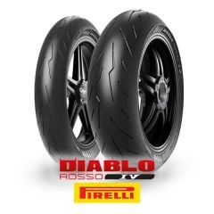 Pirelli Set 120/70ZR17 ve 160/60ZR17 Diablo Rosso IV
