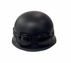 Nazi Kask Mat Siyah