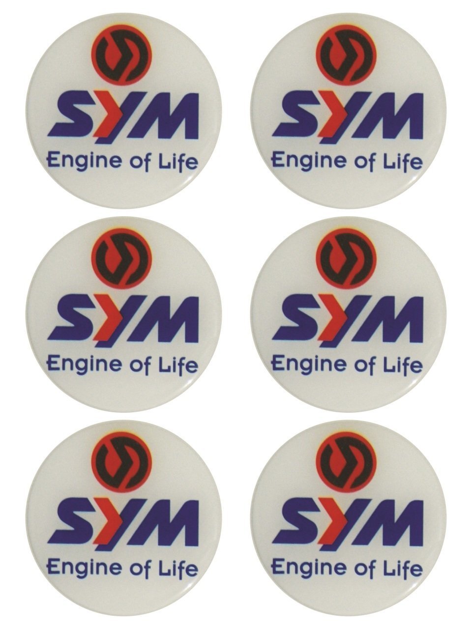 MTS Sym D-10 6'lı Sticker