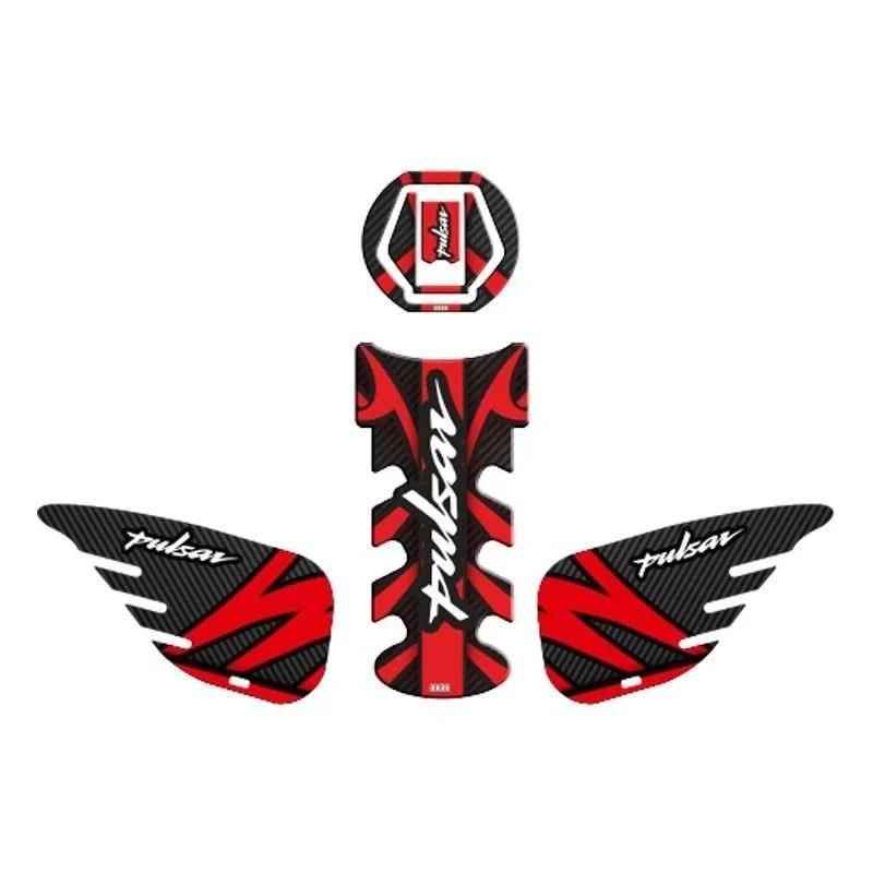 Bajaj Pulsar 2014-2023 Uyumlu Tank Pad Set 002