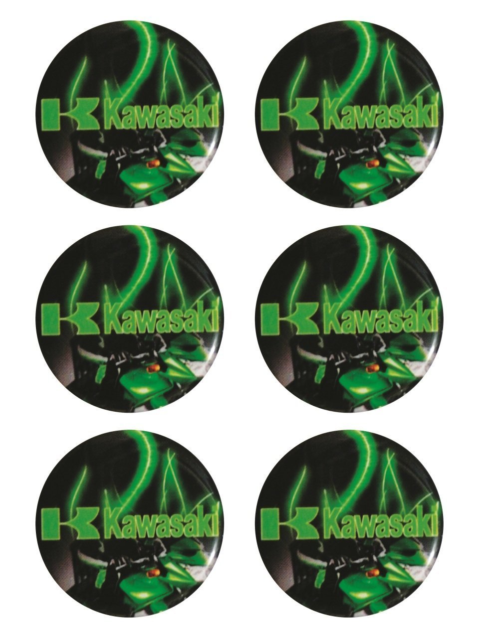 MTS Kawasakı D-5 6'lı Sticker