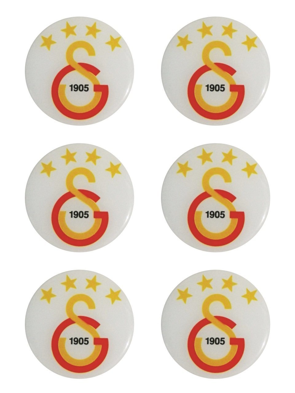 MTS Galatasaray D-20 6'lı Sticker