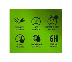 Yamaha R25 2014 - 2018 Kilometre Koruyucu Film