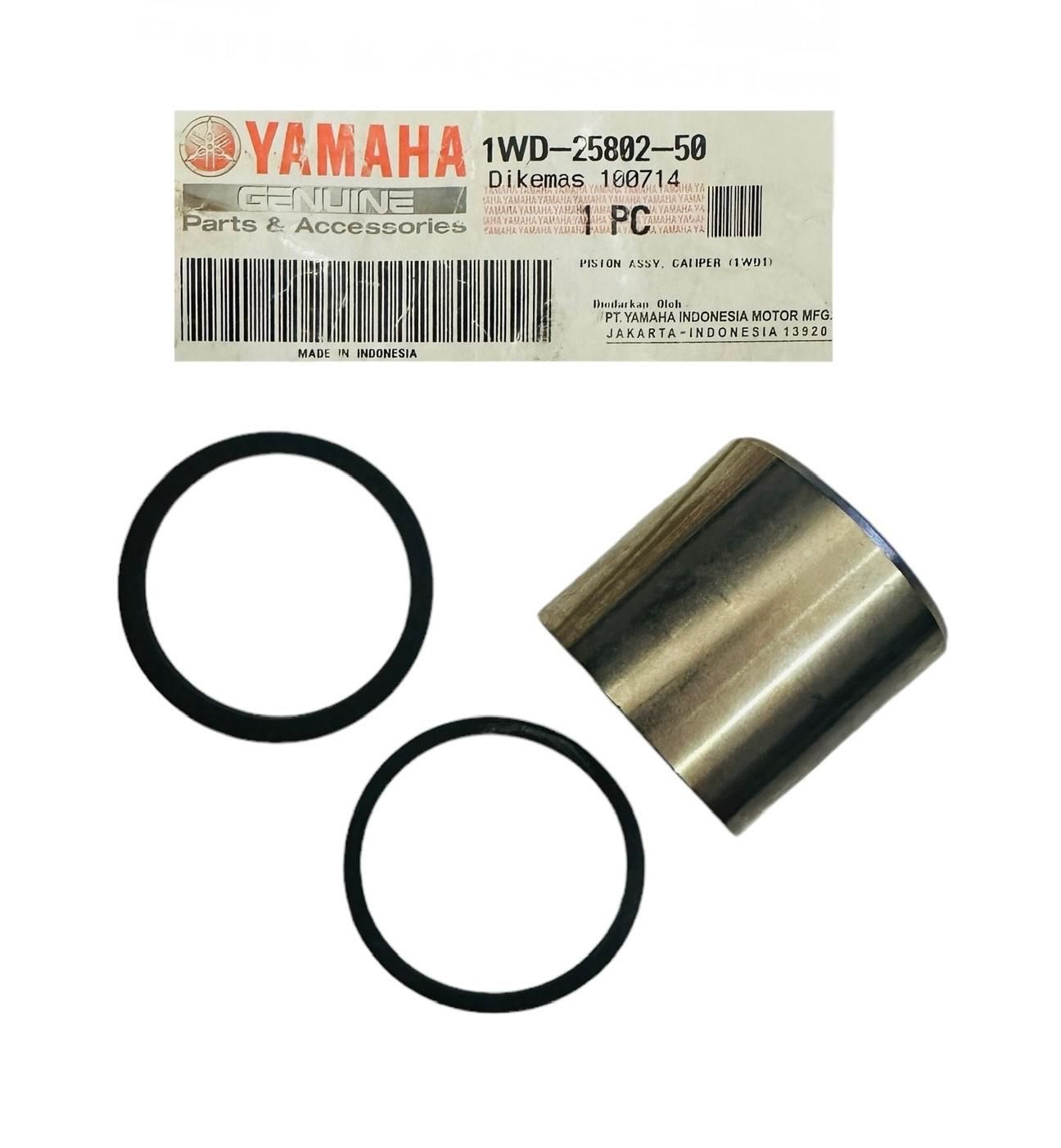 Yamaha Xmax 125 Ön Fren Kaliper Piston Tamir Kiti Orjinal 2018 (1WD-25802-50)