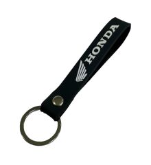 Honda Siyah Beyaz Silikon Motosiklet Anahtarlık