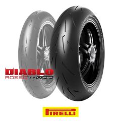Pirelli 120/70ZR17 Diablo Rosso IV Corsa 58W Ön Motosiklet Lastiği