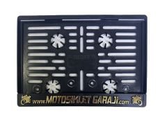 Lisanslı Motosiklet Garajı Plakalığı Gold