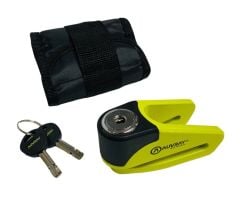Auvray BD-210 Motosiklet Disk Kilidi Sarı