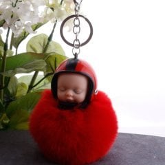 MTS Red Puffy Anahtarlık