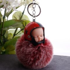 MTS Rose Red Puffy Anahtarlık