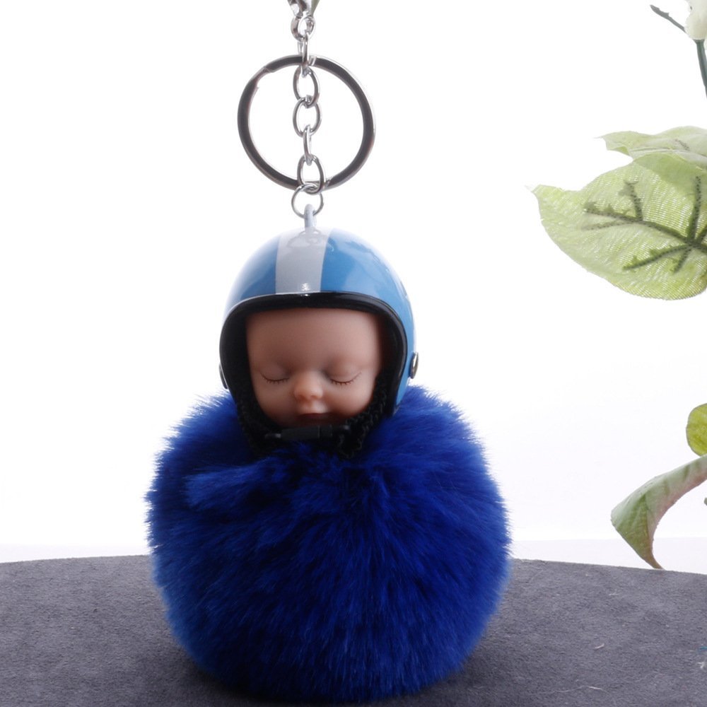 MTS Royal Blue Puffy Anahtarlık