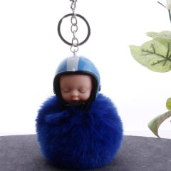 MTS Royal Blue Puffy Anahtarlık