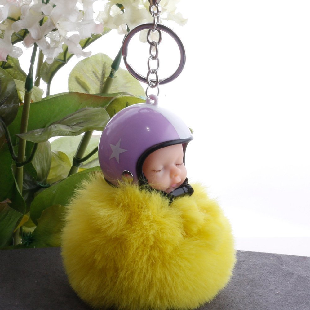 MTS Yellow Puffy Anahtarlık