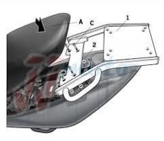 Suzuki Inazuma 250 2013-2017 Shad  Arka Çanta Bağlantı Demiri