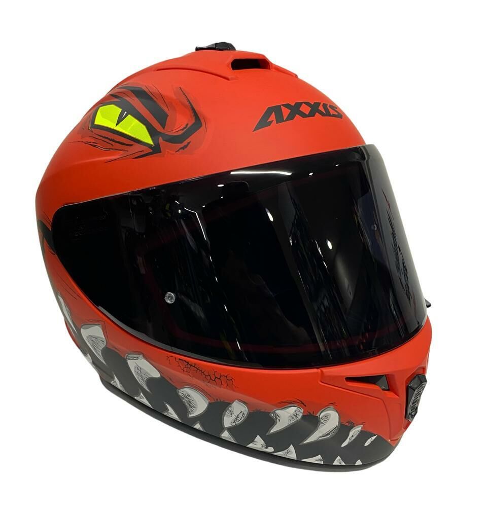 Axxis Draken Forza Mat Kırmızı Full Face Kask