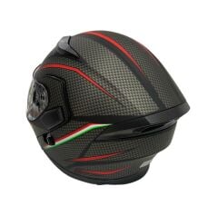 Jk-21 902 Güneş Vizörlü Çene Açılır Kask Gri Carbon