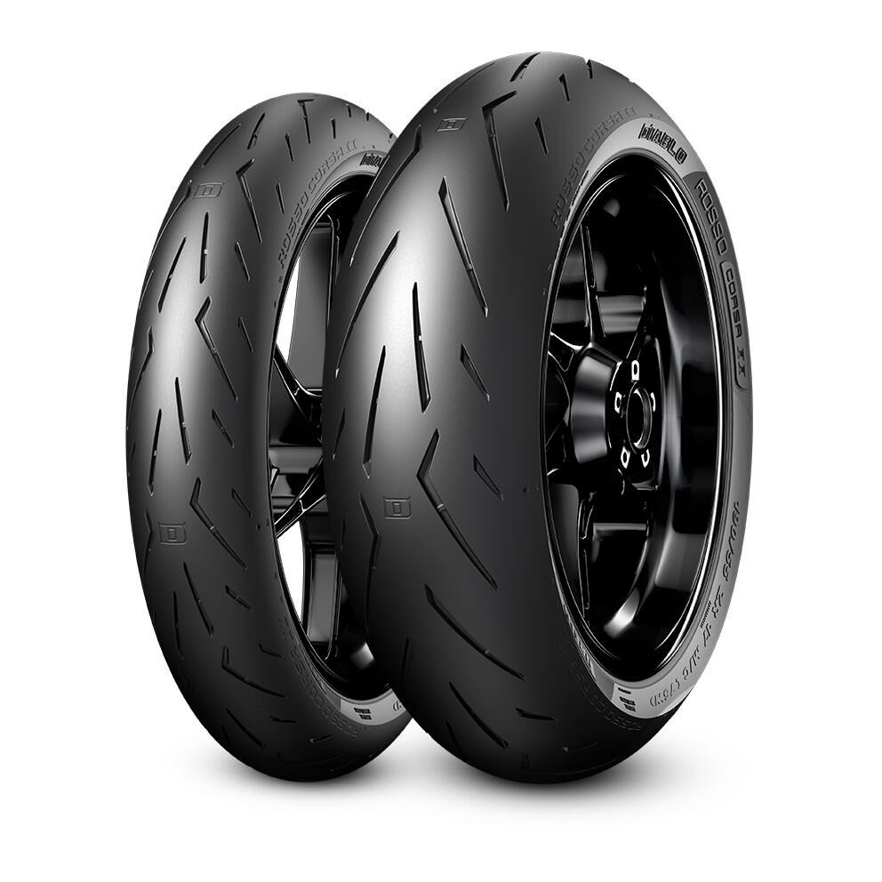 Pirelli Set 120/70ZR17 ve 200/60ZR17 Diablo Rosso Corsa 2 Ön Arka