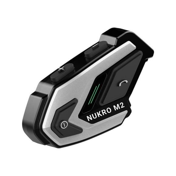 Nukrotech Nukro M2 Profesyonel Kask İnterkom Gri