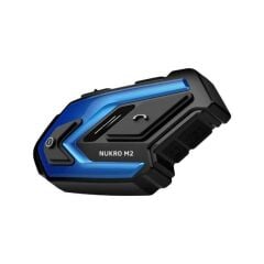 Nukrotech Nukro M2 Profesyonel Kask İnterkom Mavi