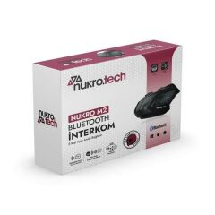 Nukrotech Nukro M2 Profesyonel Kask İnterkom Mavi