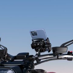Nukrotech MRT Road Kolay Kilitleme Klipsli Titreşim Modüllü Gidon Ve Ayna Bağlantılı Telefon Tutucu