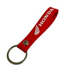 Honda Kırmızı Beyaz Silikon Motosiklet Anahtarlık