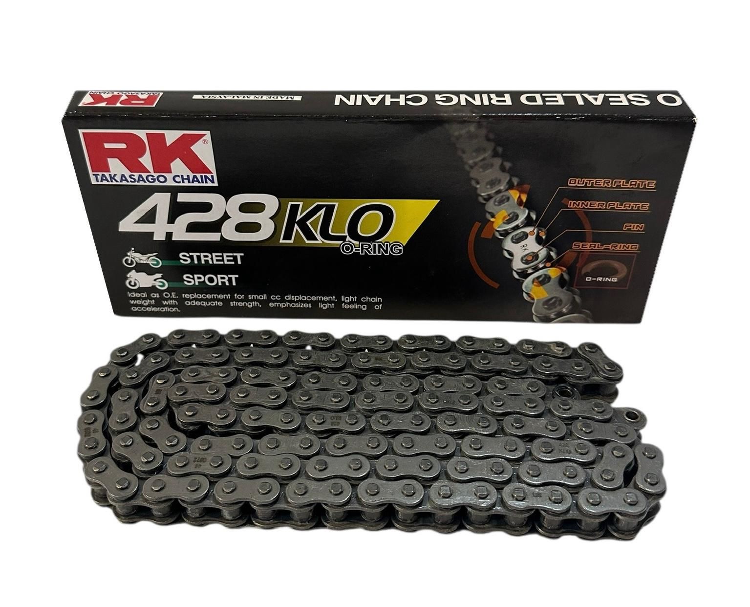 Yamaha Wr 125 R Rk Oringli Zincir 428 Klo-134L (2009-2015)