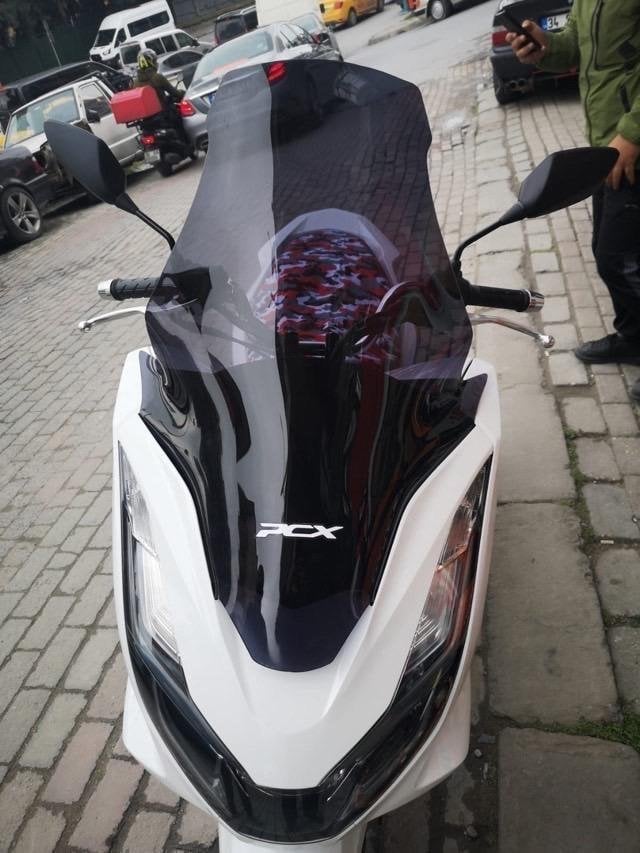 Honda Pcx 2021 Ön Cam (Siyah)