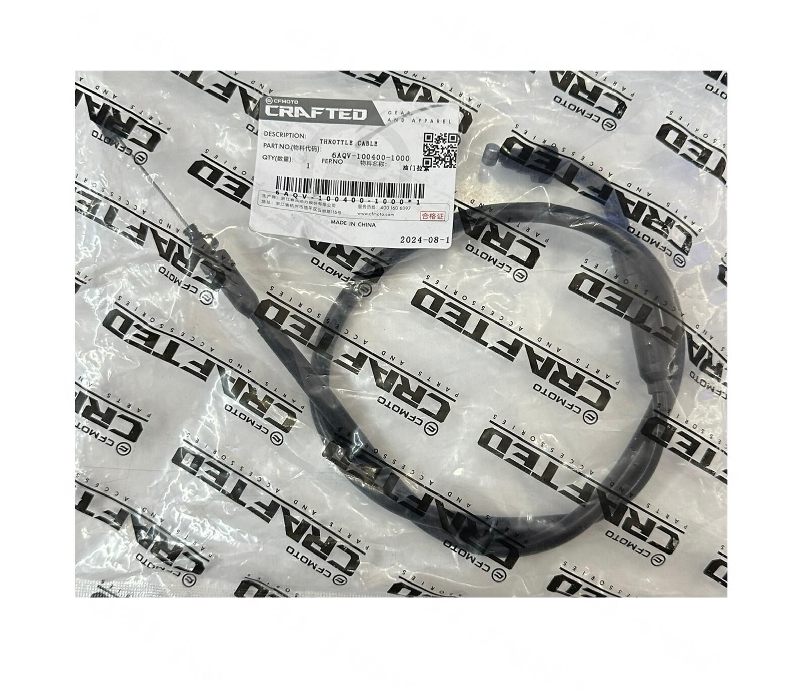 Cf Moto 450 Sr Gaz Teli Çekme Orjinal 2021-2022 (6AQV-100400-1000)