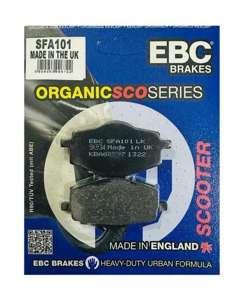 Yamaha Ybr 125 2005-2006 EBC Ön Fren Balatası Orjinal