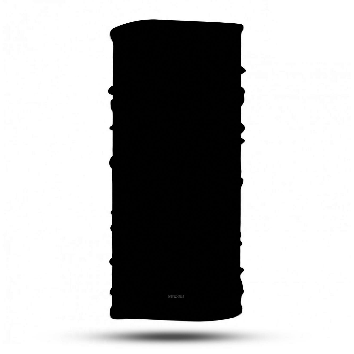 Motogaj Düz Siyah Bandana Buff