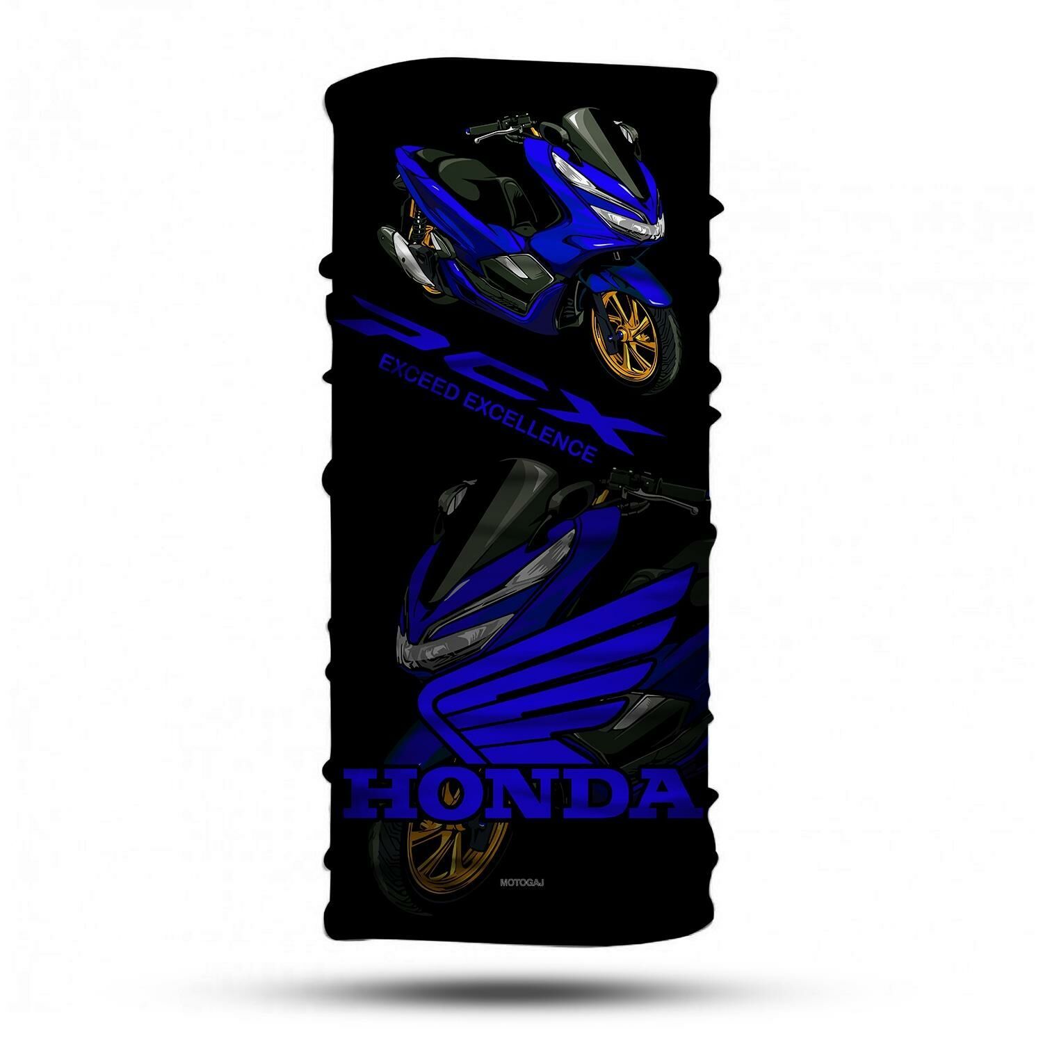 Motogaj Honda Pcx Desenli Bandana Buff