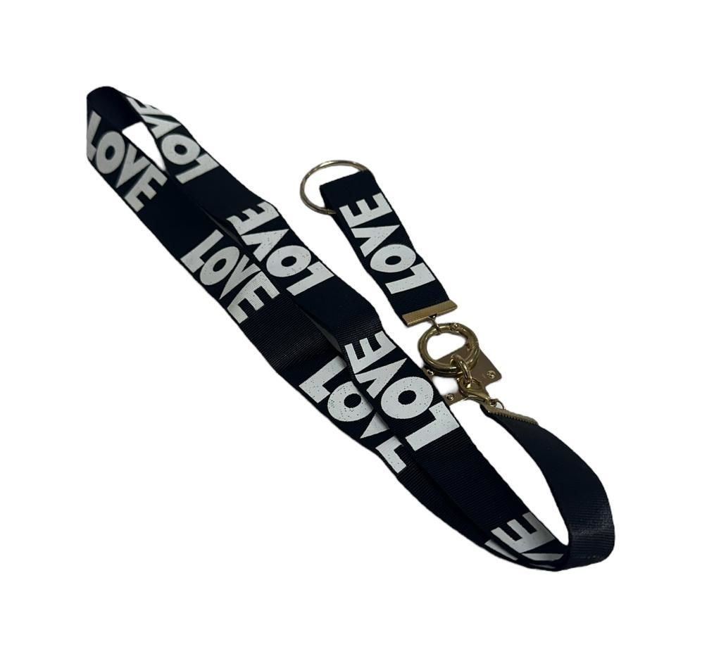 MG Moto Love Siyah Anahtarlık