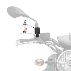 Mg Moto +8-8 Ayna Adaptörü