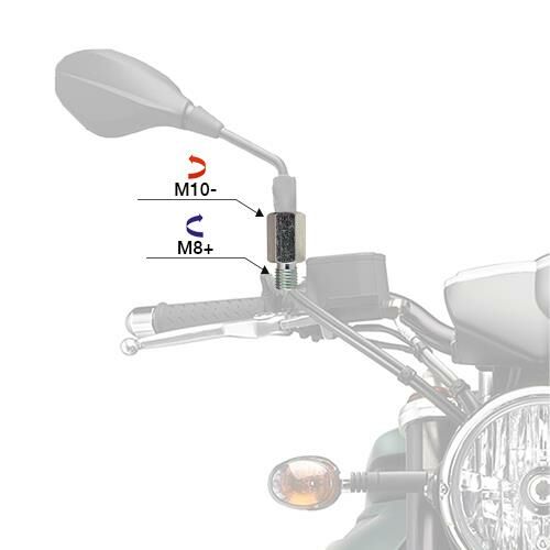 Mg Moto -10+8 Ayna Adaptörü