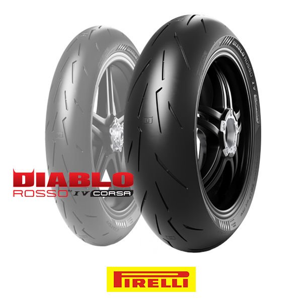 Pirelli 180/55ZR17 Diablo Rosso IV Corsa 73W Arka Motosiklet Lastiği