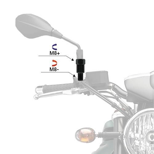 Mg Moto +8-8 Ayna Uzatma Adaptörü