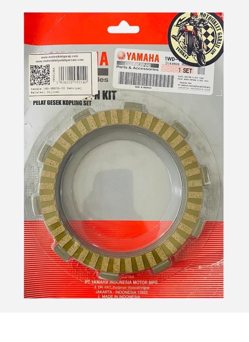 Yamaha Mt 25 Debriyaj Balatası Orjinal 2014-2024 (1WD-WE63A-00)