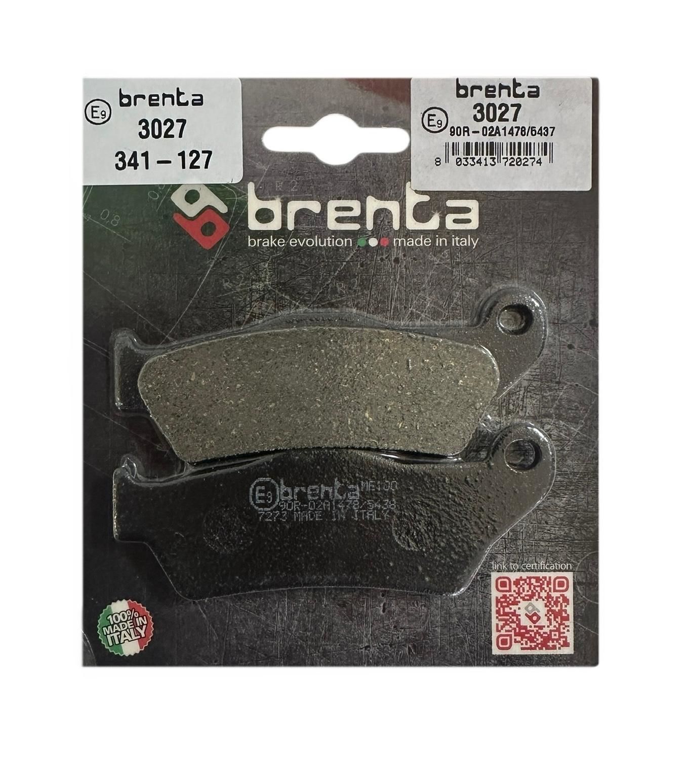 Brenta Ft 3027 Organik Fren Balatası