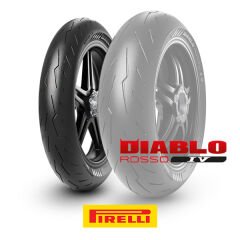 Pirelli 110/70ZR17 Diablo Rosso IV 54W Ön Motosiklet Lastiği