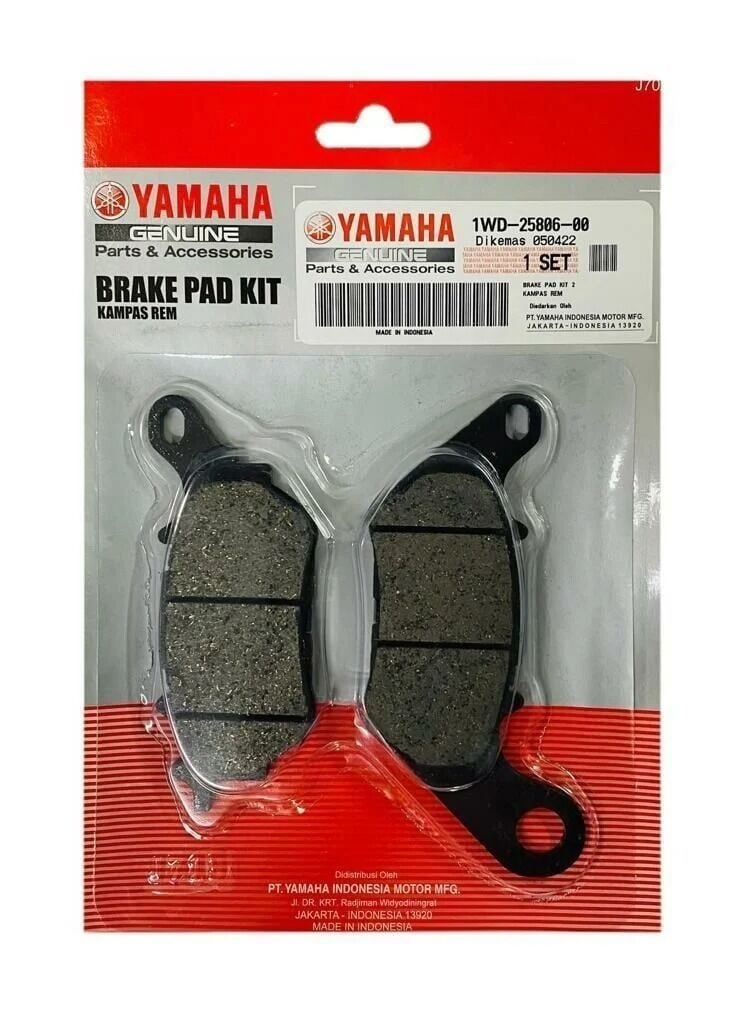 Yamaha R25 Arka Fren Balatası Orjinal 2014-2024 (1WD-25806-00)